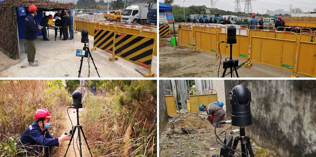 布控球施工監(jiān)控現(xiàn)場圖